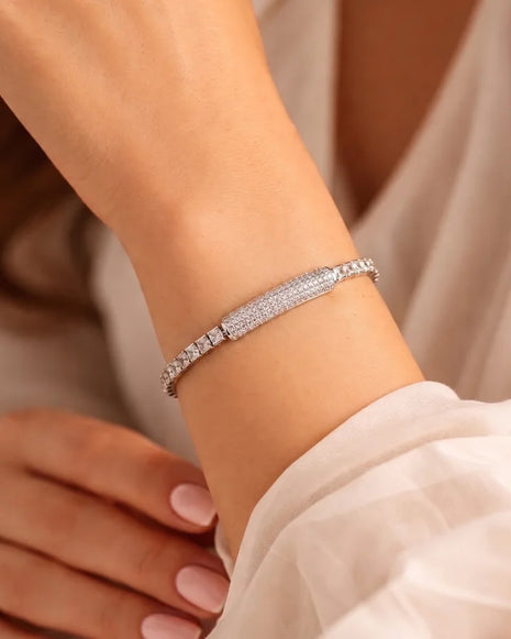 Solmere Stretch Bracelet in 92.5 Silver