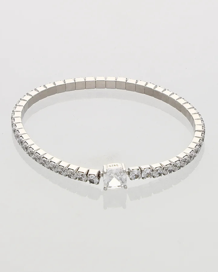 Elunor Stretch Bracelet in 92.5 Silver