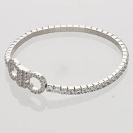 Viraya Stretch Bracelet in 92.5 Silver