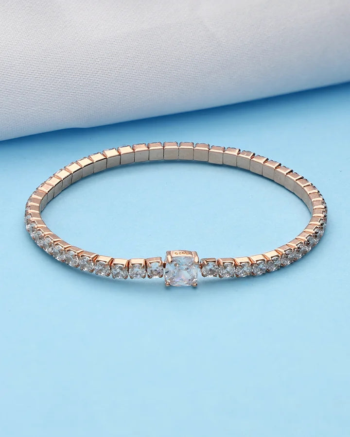 Zanique Stretch Bracelet in 92.5 Silver