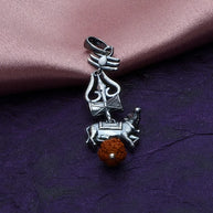 Trishul Pendant in 92.5 Silver
