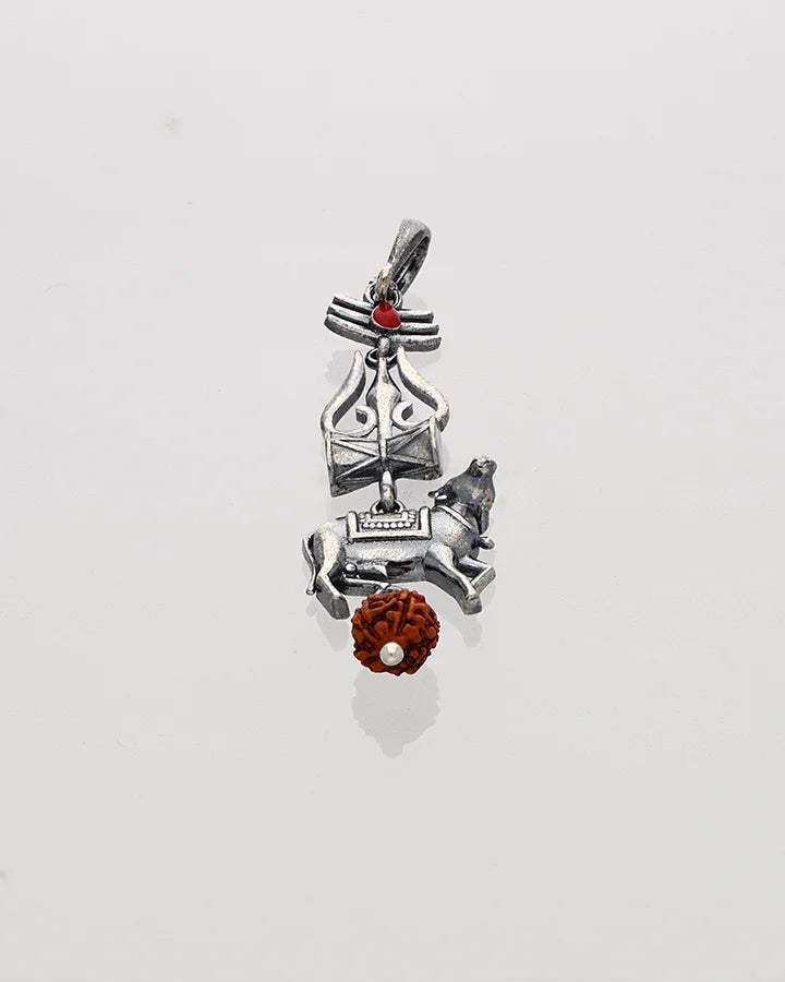 Rudriva Pendant in 92.5 Silver