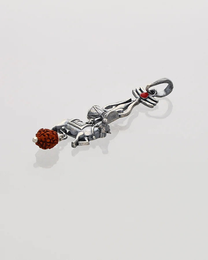 Rudriva Pendant in 92.5 Silver