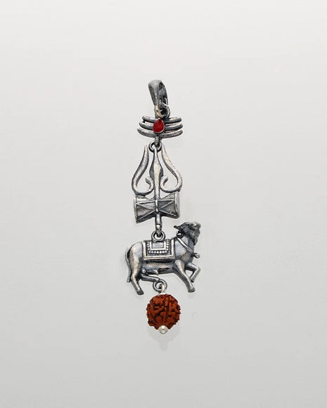 Rudriva Pendant in 92.5 Silver