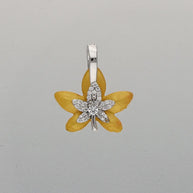 Golden Bloom Set in 92.5 Silver