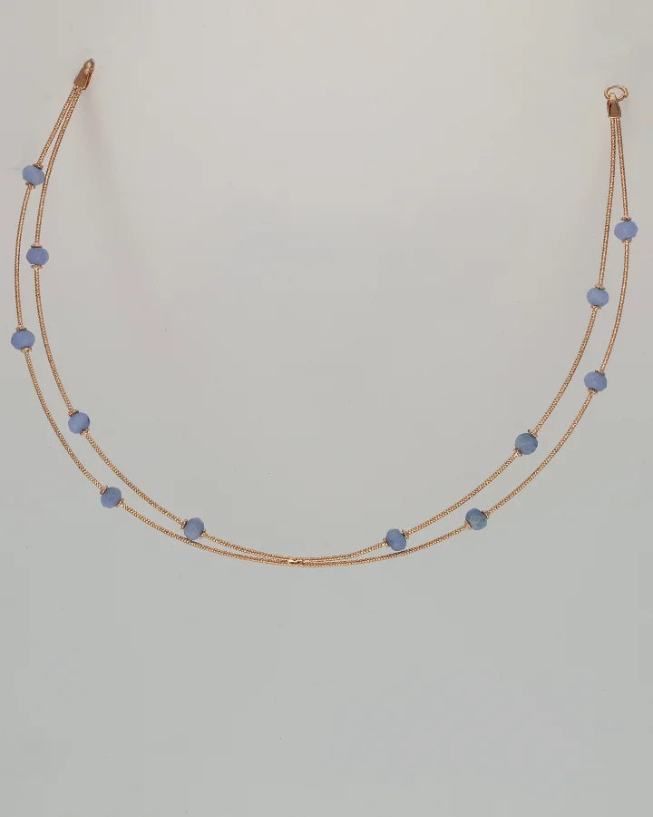 Mint Aura Necklace in 92.5 Silver