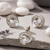 Ice Vela Set in 92.5 Silver