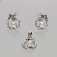 Pearl Luma Set in 92.5 Silver