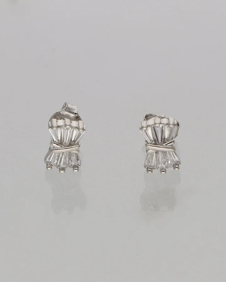 Bow Glint Set in 92.5 Silver