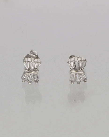 Bow Glint Set in 92.5 Silver