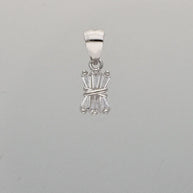 Bow Glint Set in 92.5 Silver