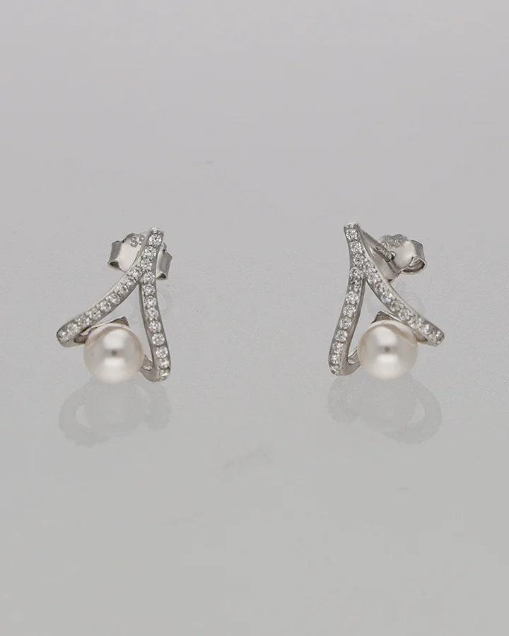 Pearl Crest Set in 92.5 Silver