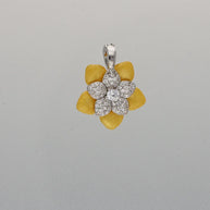 Flora Sun Set in 92.5 Silver