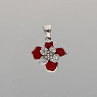 Flora Rouge Set in 92.5 Silver