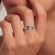 Viora Ring in 92.5 Silver
