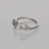 Lunex Ring in 92.5 Silver