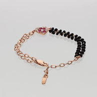 Hridaya Mangalasutra Bracelet in 92.5 Silver