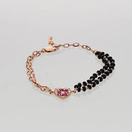 Hridaya Mangalasutra Bracelet in 92.5 Silver