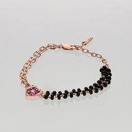 Hridaya Mangalasutra Bracelet in 92.5 Silver