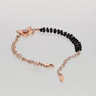 Butterfly Mangalasutra Bracelet in 92.5 Silver