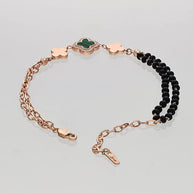 Clover Mangalasutra Bracelet in 92.5 Silver