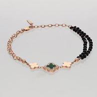 Clover Mangalasutra Bracelet in 92.5 Silver
