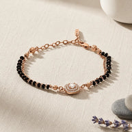 Classic Mangalasutra Bracelet in 92.5 Silver