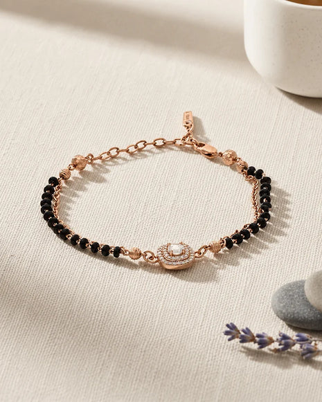 Classic Mangalasutra Bracelet in 92.5 Silver