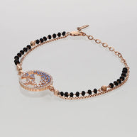 Flutterby Mangalasutra Bracelet in 92.5 Silver