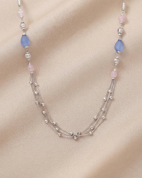 Starlight Layer Chain in 92.5 Silver
