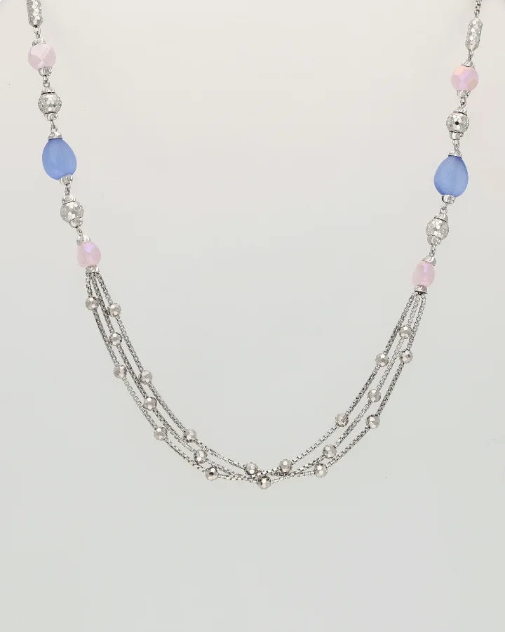 Starlight Layer Chain in 92.5 Silver