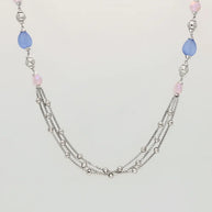 Starlight Layer Chain in 92.5 Silver