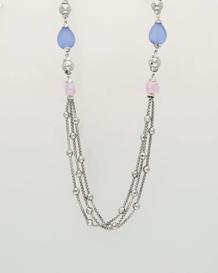 Starlight Layer Chain in 92.5 Silver