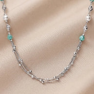 Moonlit Grace Chain in 92.5 Silver