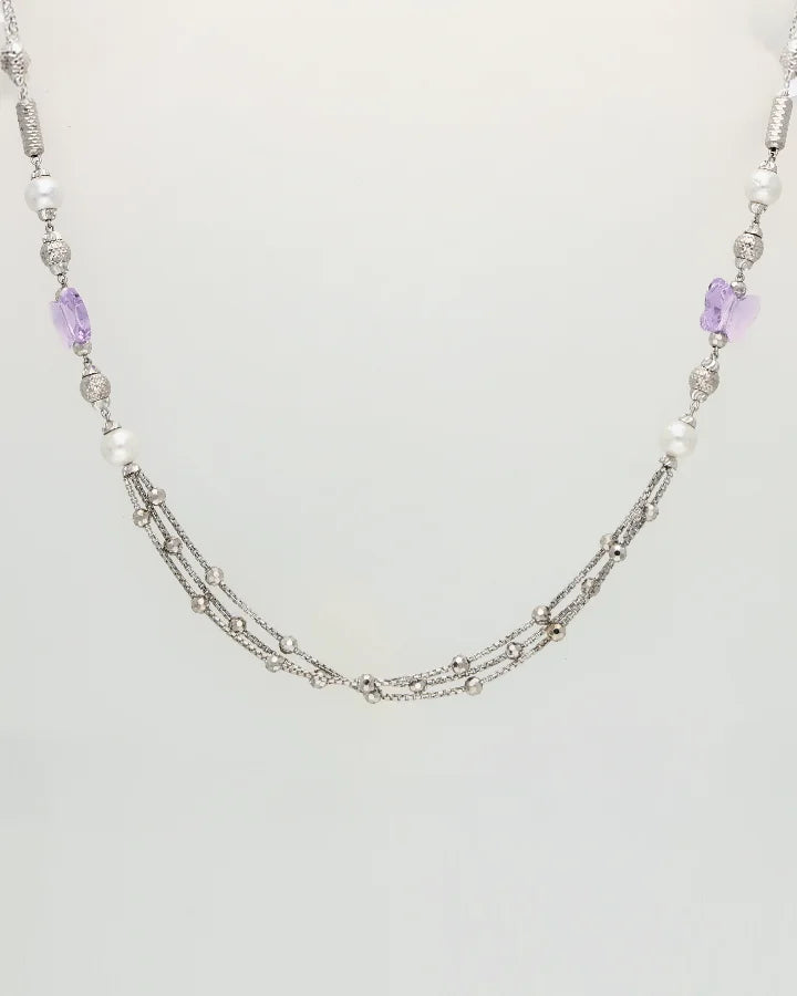 Aurora Glow Chain in 92.5 Silver