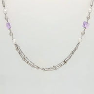 Aurora Glow Chain in 92.5 Silver