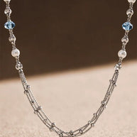 Celeste Charm Chain in 92.5 Silver