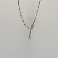 Glimmer Thread Chain in 92.5 Silver