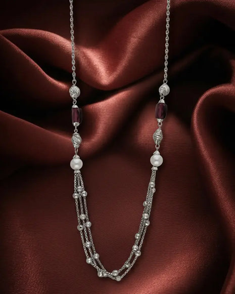 Opal Mist Chain in 92.5 Silver