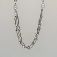 Opal Mist Chain in 92.5 Silver