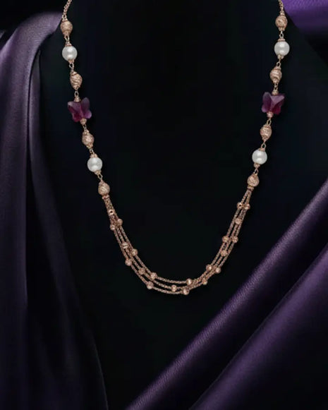 Rose Radiance Chain in 92.5 Silver