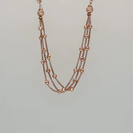 Rose Radiance Chain in 92.5 Silver