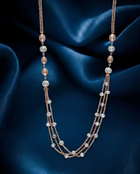 Blossom Link Chain in 92.5 Silver