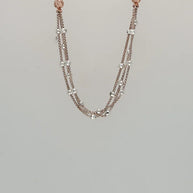 Aurora Sphere Chain in 92.5 Silver
