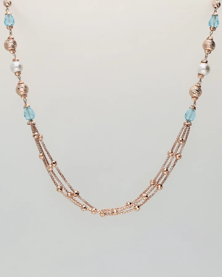 Radiant Sphere Chain in 92.5 Silver