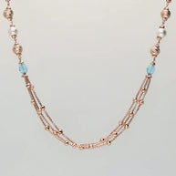 Radiant Sphere Chain in 92.5 Silver