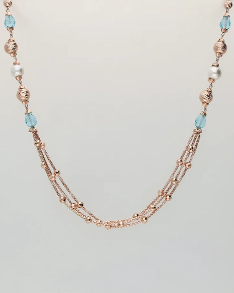 Radiant Sphere Chain in 92.5 Silver