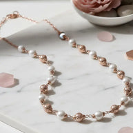 Glimmer Sphere Chain in 92.5 Silver