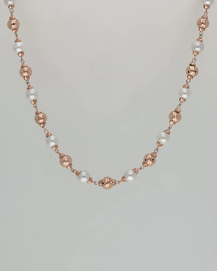 Glimmer Sphere Chain in 92.5 Silver