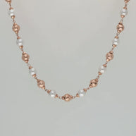 Glimmer Sphere Chain in 92.5 Silver